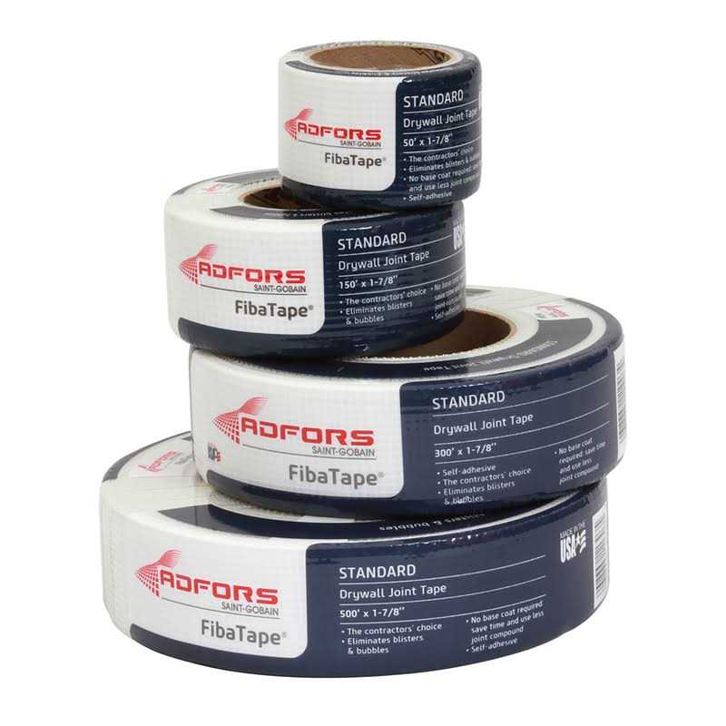 FibaTape Self Adhesive Joint Drywall Tape White - Cheap Fitting