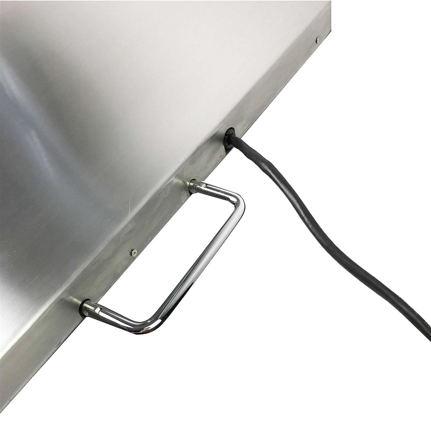 Angel USA Extra Large Platform 22 Inches x 18 Inches Stainless Steel 400 Pounds Heavy Duty Digital Postal Shipping Scale, Powered by Batteries or AC - Cheap Fitting