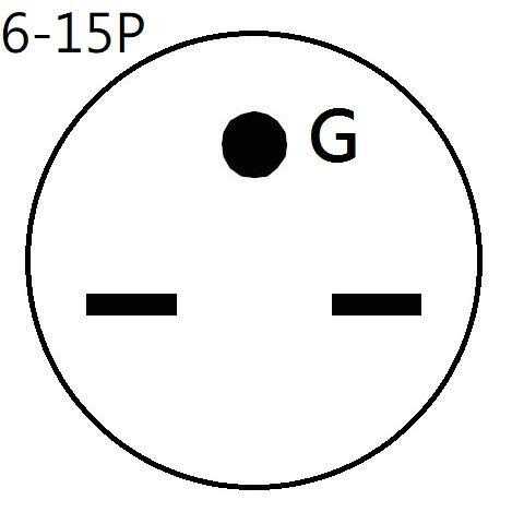 Parkworld 61643 Adapter Cord A/C 3 Prong Plug 6-15P to 10-50R Electric Stove Receptacle - Cheap Fitting