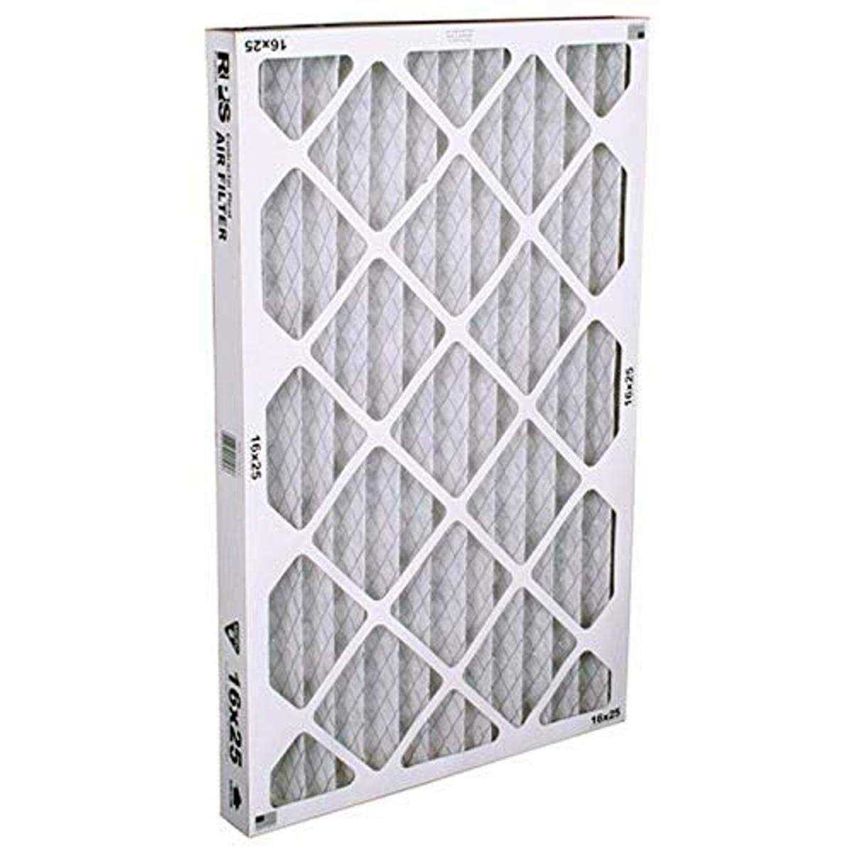 BestAir 16 in. H x 25 in. W x 2 in. D 8 MERV Air Filter - Cheap Fitting