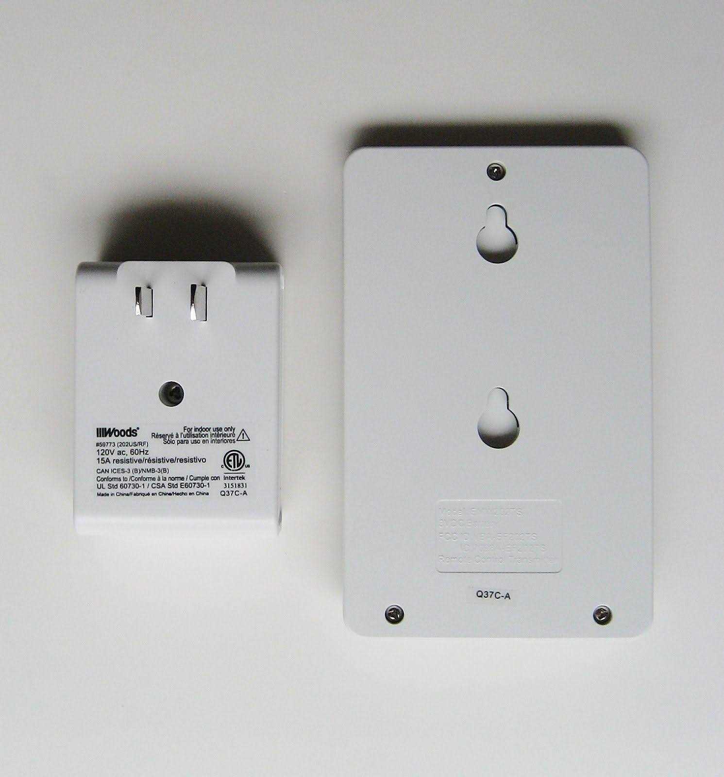 Woods Wireless Wall Switch Remote 59773WD - Cheap Fitting