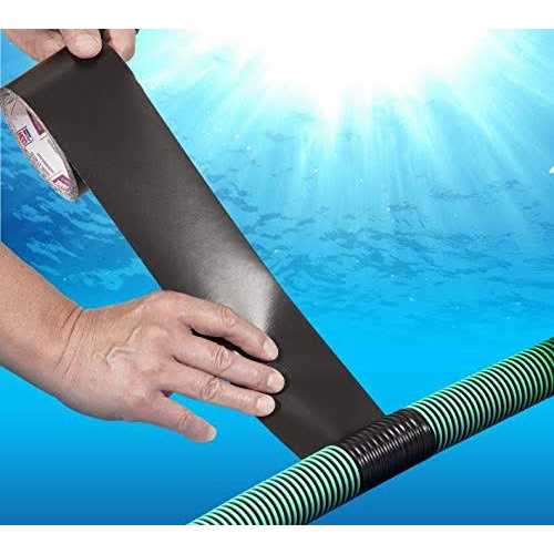 Nashua Tape 3 in. x 5 yds. Aqua-Seal Duct Tape in Black - Cheap Fitting