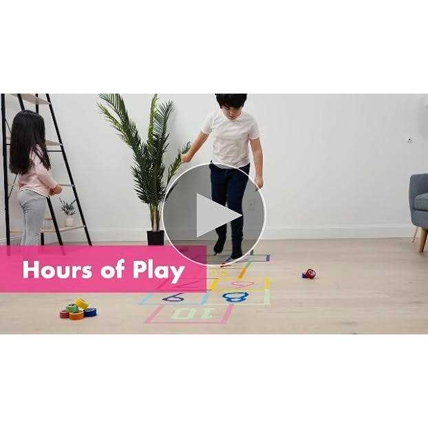 Craftzilla Colored Masking Tape – 6 Roll Multi Pack – 180 Feet x 1 Inch of Colorful Craft Tape – Vibrant Rainbow Colored Painters Tape – Great - Cheap Fitting