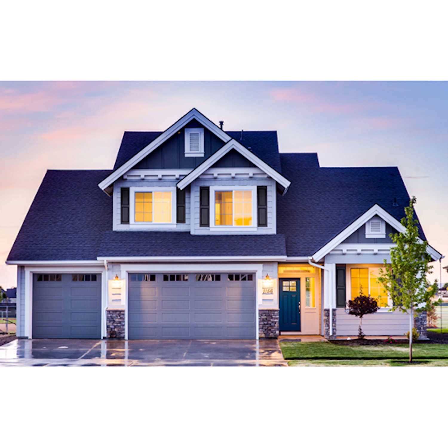 Homeside Raised Panel Vinyl Shutters - Cheap Fitting