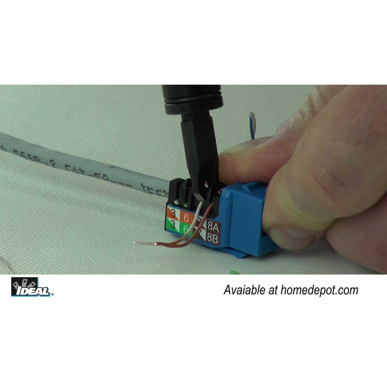 Ideal Punchmaster Punch Down Tool with 110 35-485 - Cheap Fitting