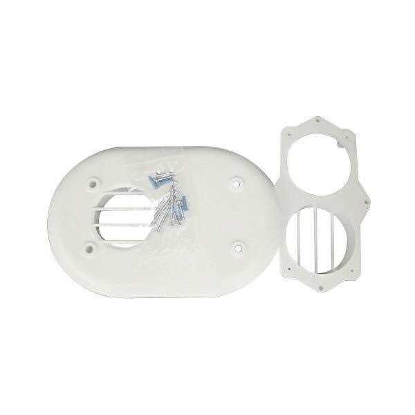 Goodman 0170K00000S Side Wall Vent Kit (Alternative to Concentric Vents) - Cheap Fitting