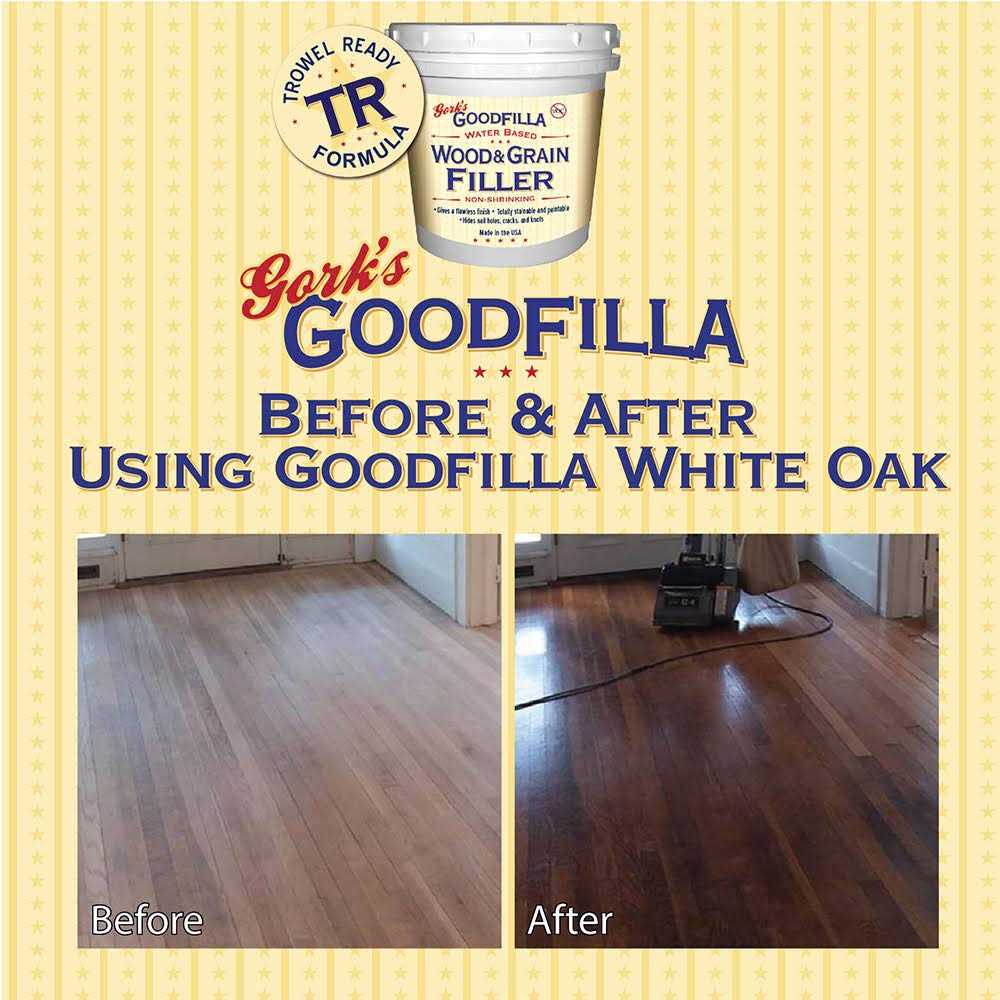 Water-Based Wood & Grain Filler 1 Goodfilla - Cheap Fitting