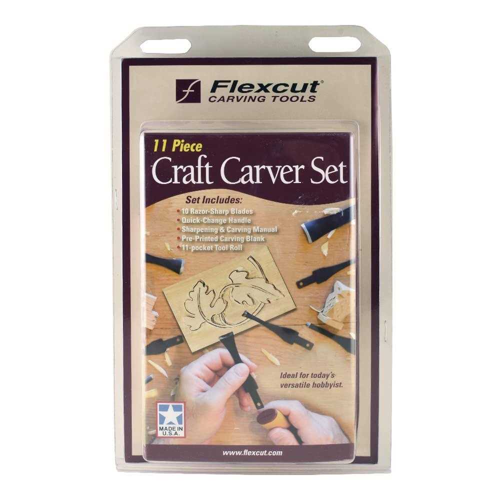 Flexcut 11 Piece Craft Carver Set - Cheap Fitting