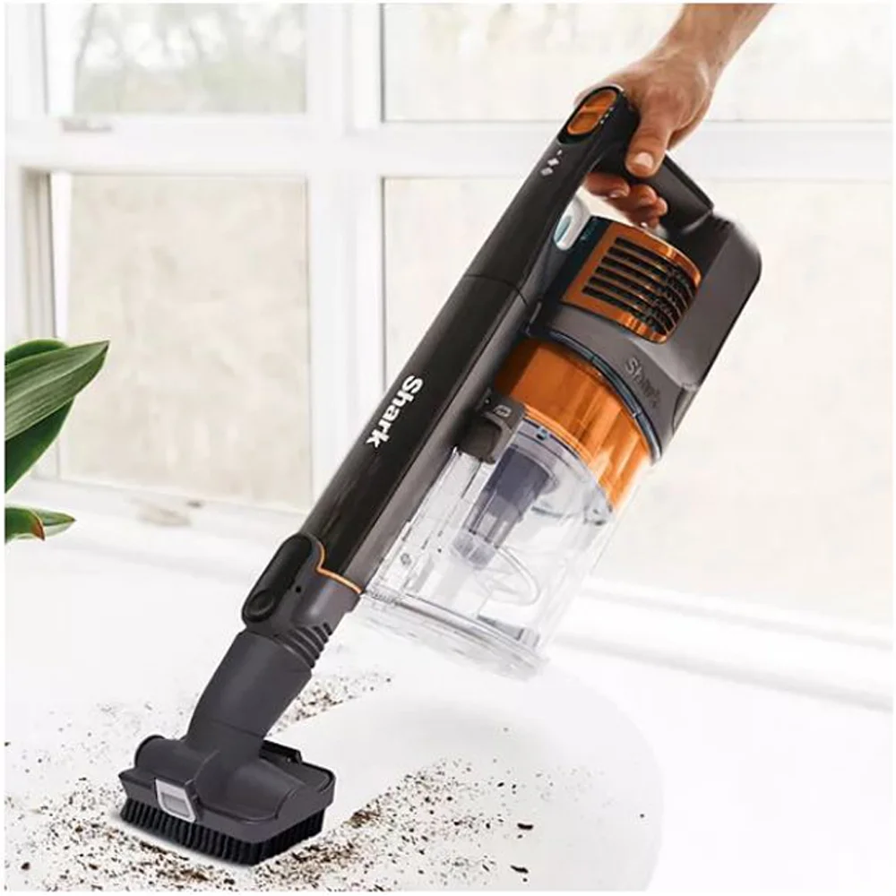 Restored Shark IZ142 Impact Pet Pro Cordless Vacuum with Zero-M Orange (Refurbished) - Cheap Fitting