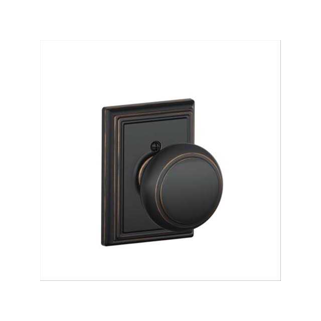 Schlage Addison Collection Andover Decorative Trim Knob F170AND716ADD - Cheap Fitting