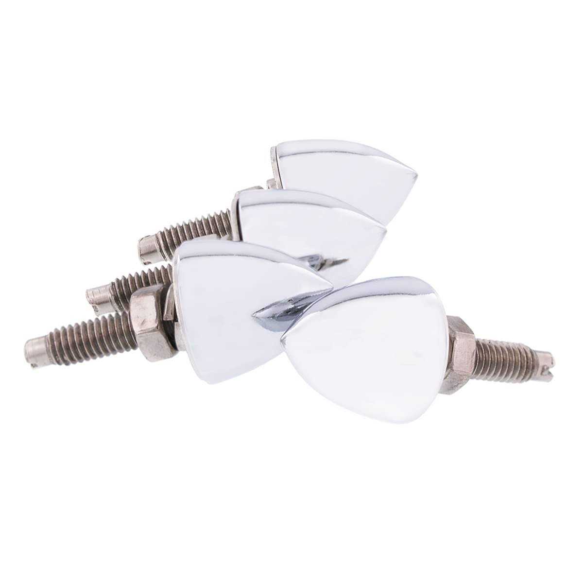 United Pacific Chrome Bullet License Plate Fastener - Cheap Fitting