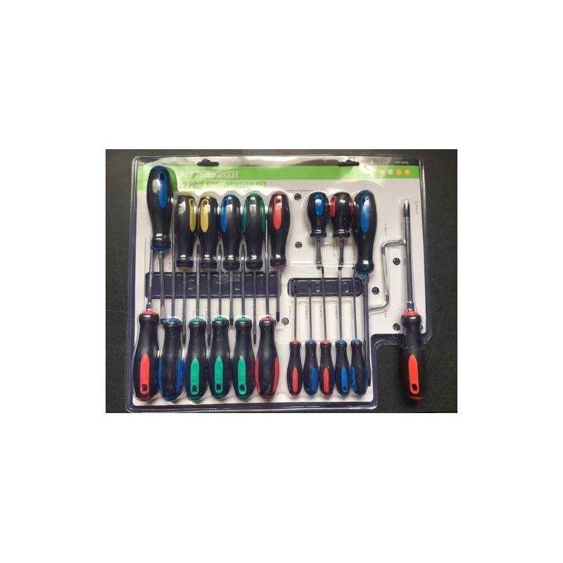 Pittsburgh 22 Piece Screwdriver Set - Cheap Fitting