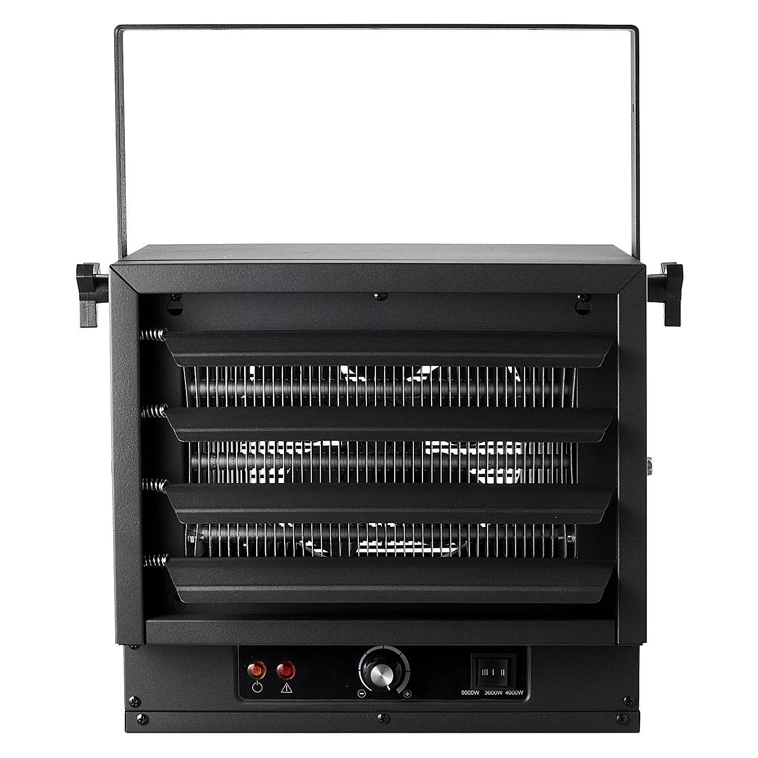 Hyper Tough New Black 5000w 240V Hard Wired Ceiling Mount 3-Setting Electric Garage Heater with Thermostat - Cheap Fitting