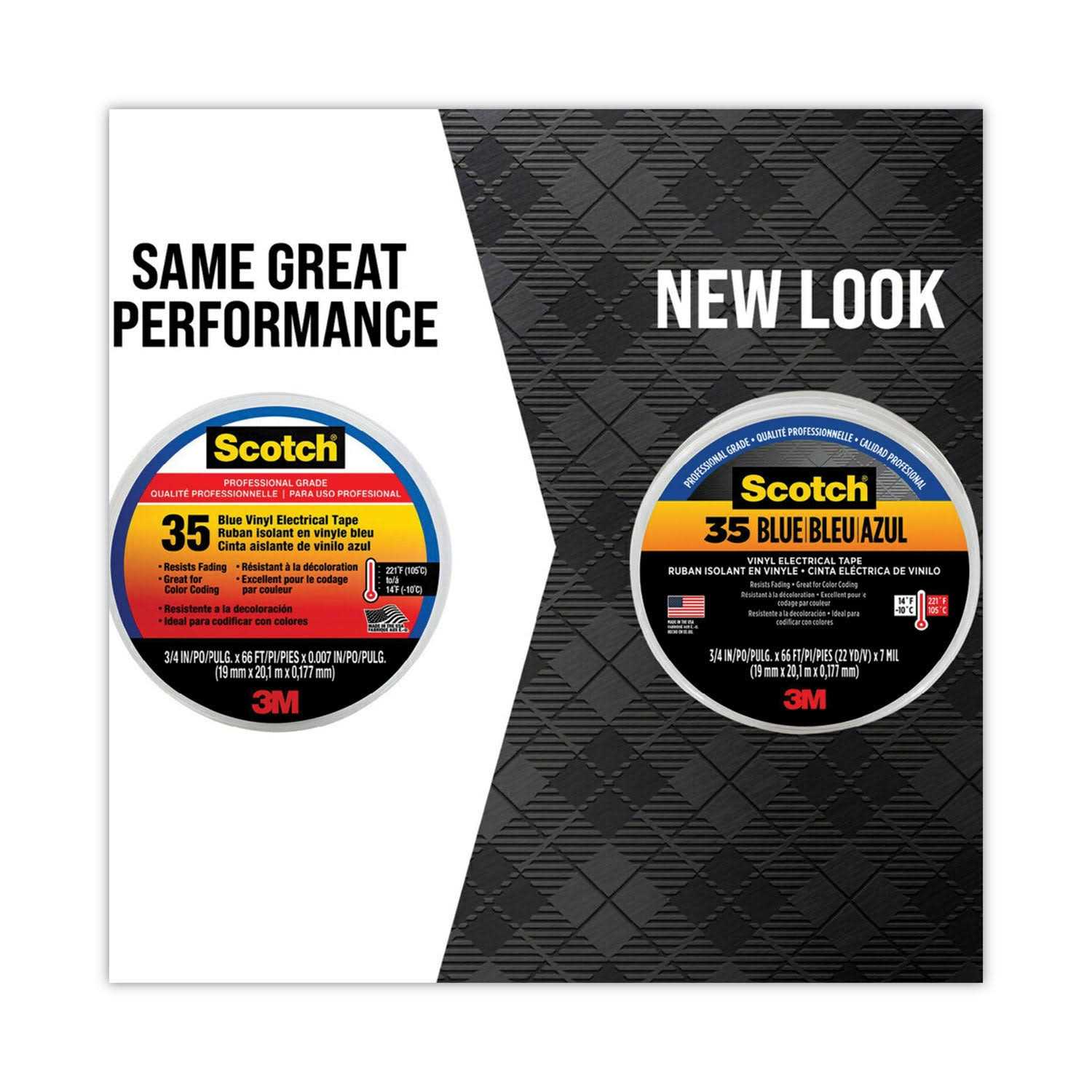3M Scotch 35 Vinyl Electrical Tape - Cheap Fitting