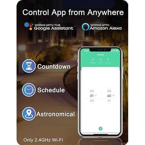 Palawell 72W WiFi Low Voltage Landscape Transformer Outdoor Landscape Light Transformer with Timer - Cheap Fitting