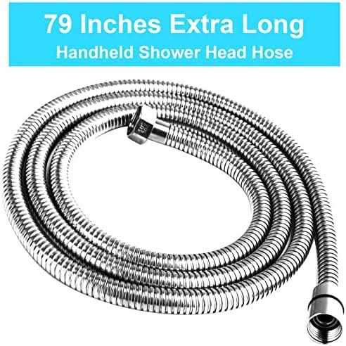 TEELLA Shower Hose Shower Hose Extra Long Premium 304 Stainless Steel Shower Head Hose - Cheap Fitting