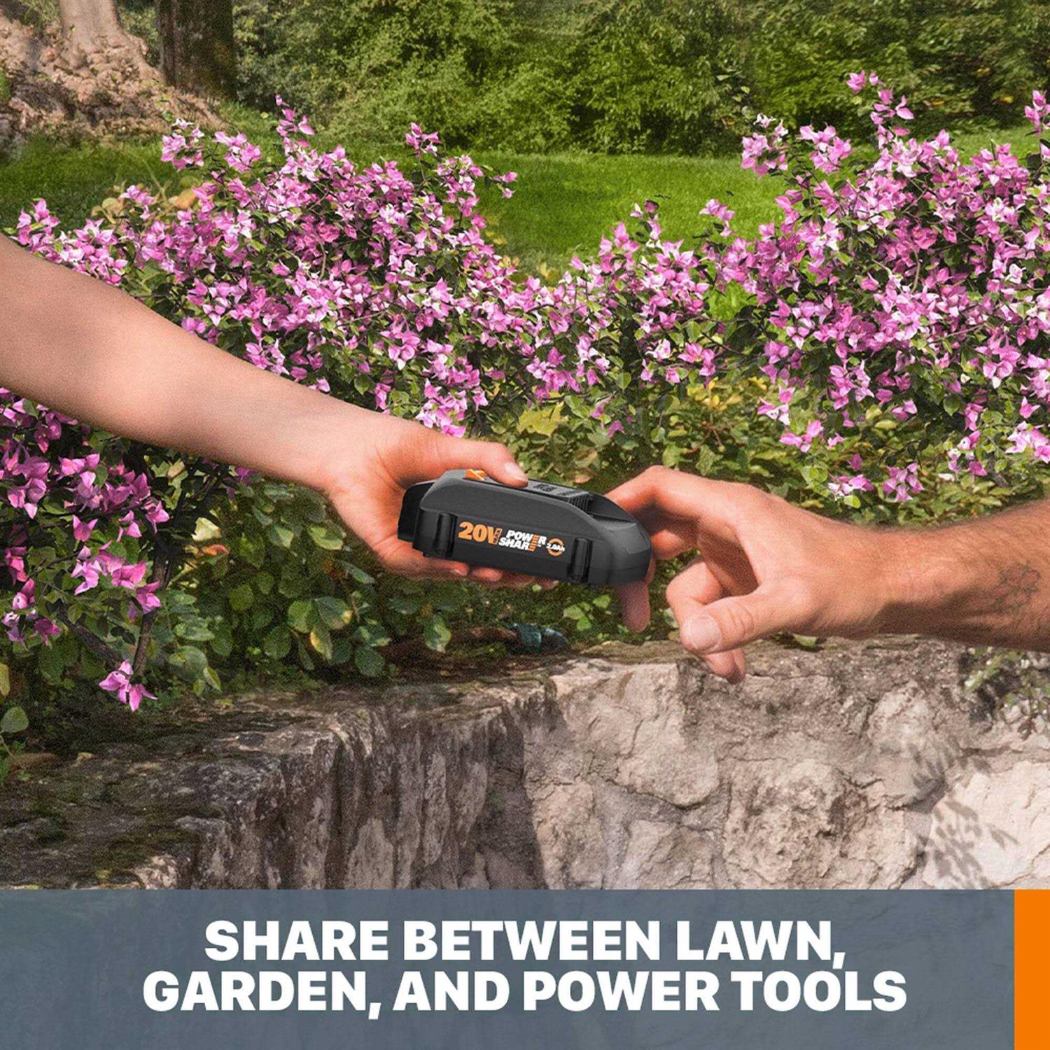 Worx 20V Lithium Battery - Cheap Fitting