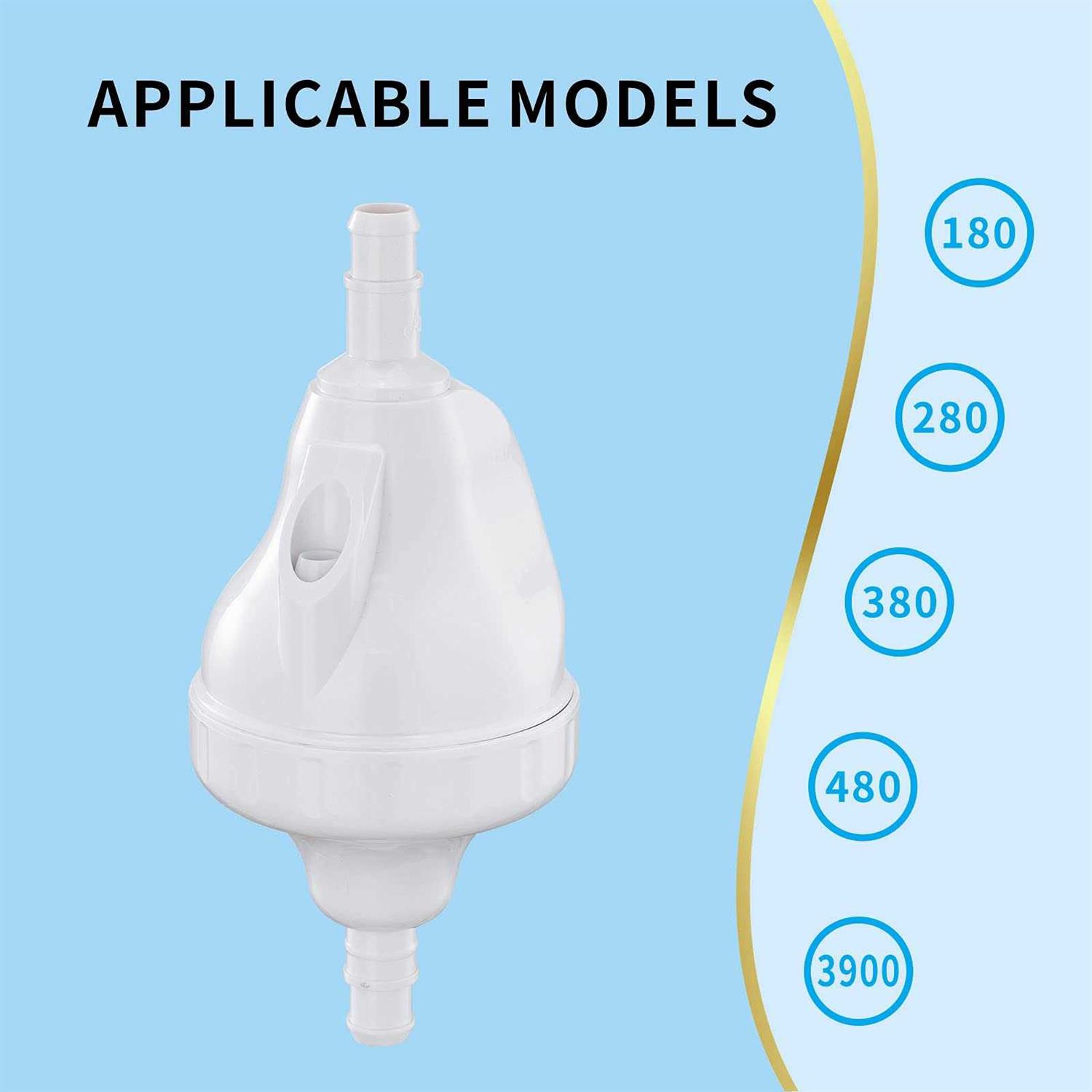 Vikii Store Upgraded G52 Polaris Backup Valve Replacement Compatible with Polaris 280 380 180 3900 Rebuild kit for Polaris Pool Cleaner Parts - Cheap Fitting