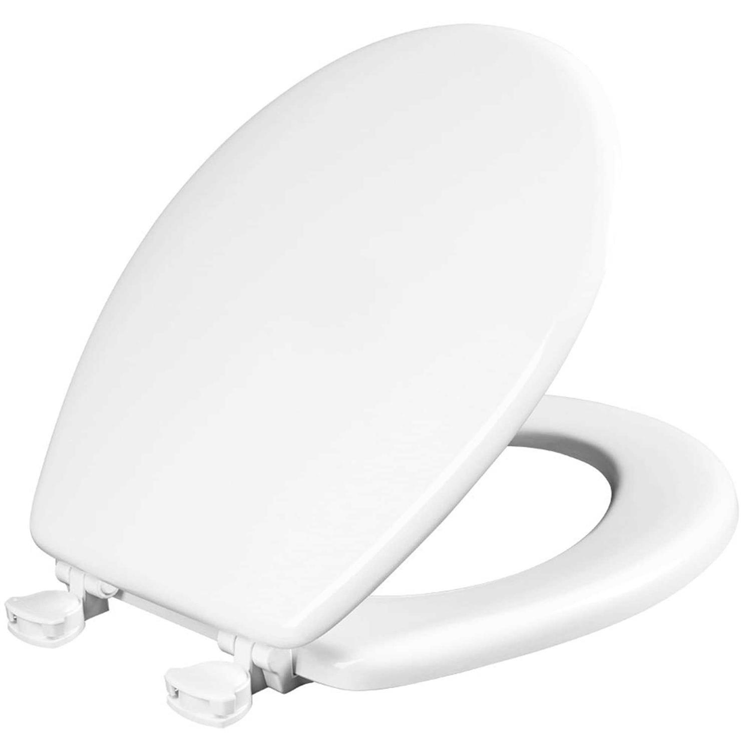 Mayfair Round Wood Toilet Seat - Cheap Fitting