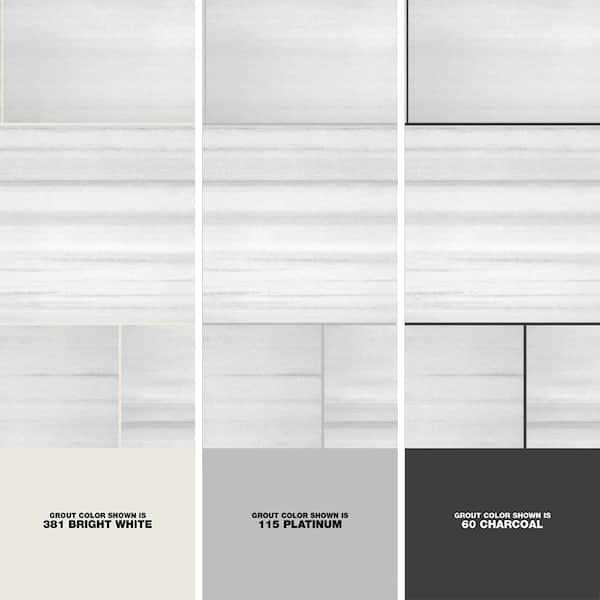 Florida Tile Home Collection Milano Lasa White 12 in. x 24 in. Matte Porcelain Floor and Wall Tile - Cheap Fitting