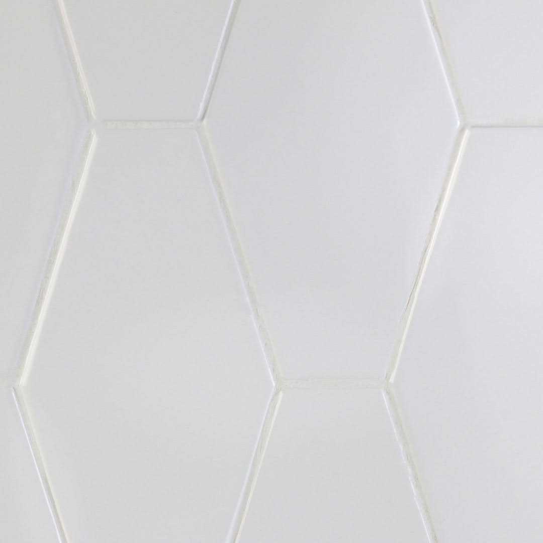 Ivy Hill Tile Birmingham Hexagon 4 in. x 8 in. Polished Ceramic Subway Tile - Cheap Fitting
