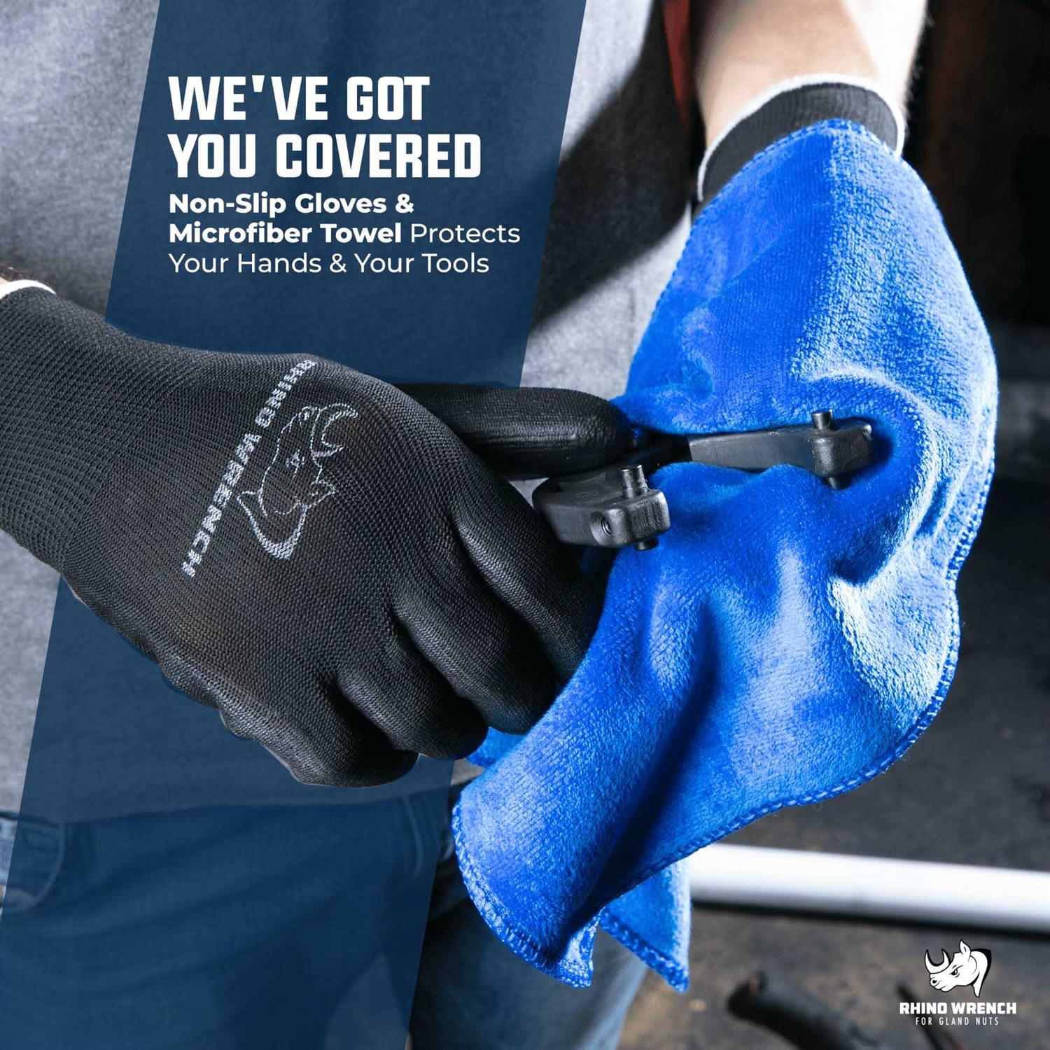 Rhino Gland Nut Wrench Set of 2 Hydraulic Cylinder Spanner Wrench Adjustable - Cheap Fitting