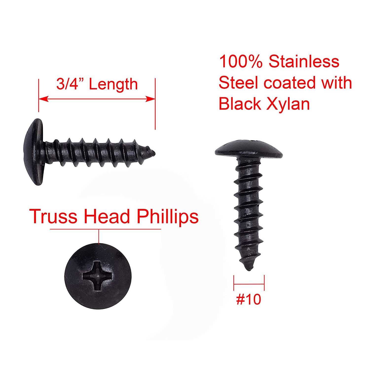Bolt Dropper Stainless Truss Head Phillips Wood Screw 18-8 Stainless Steel Screws - Cheap Fitting