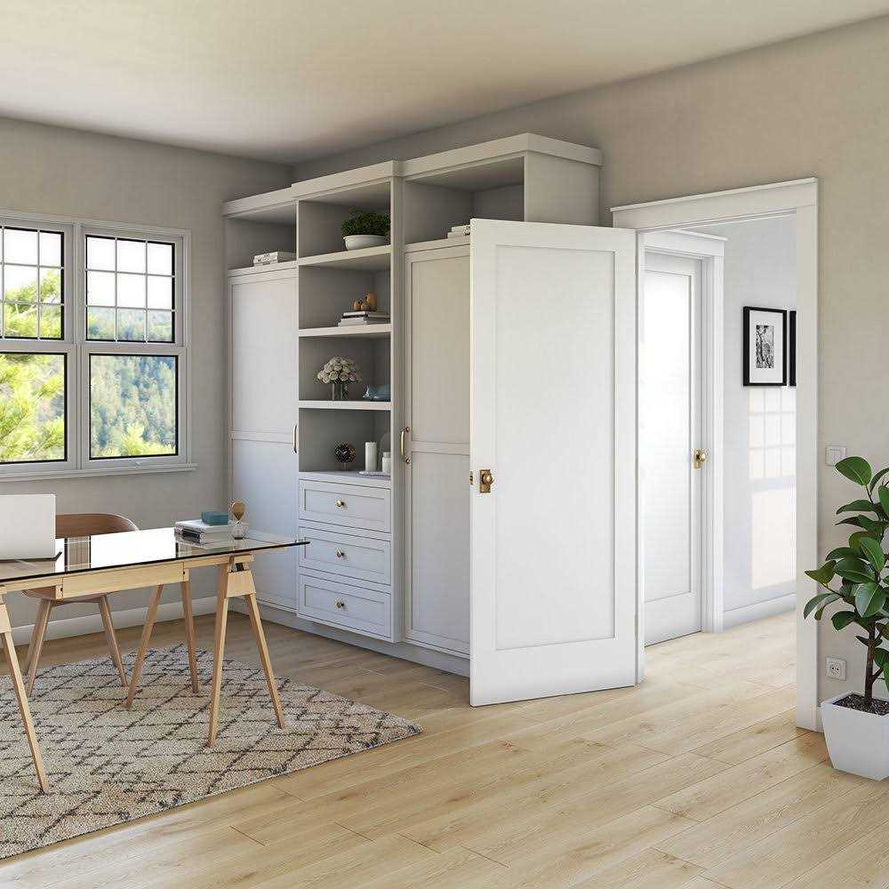 eightdoors 80 inch x 1-3/8 inch 1-Panel Shaker - Cheap Fitting