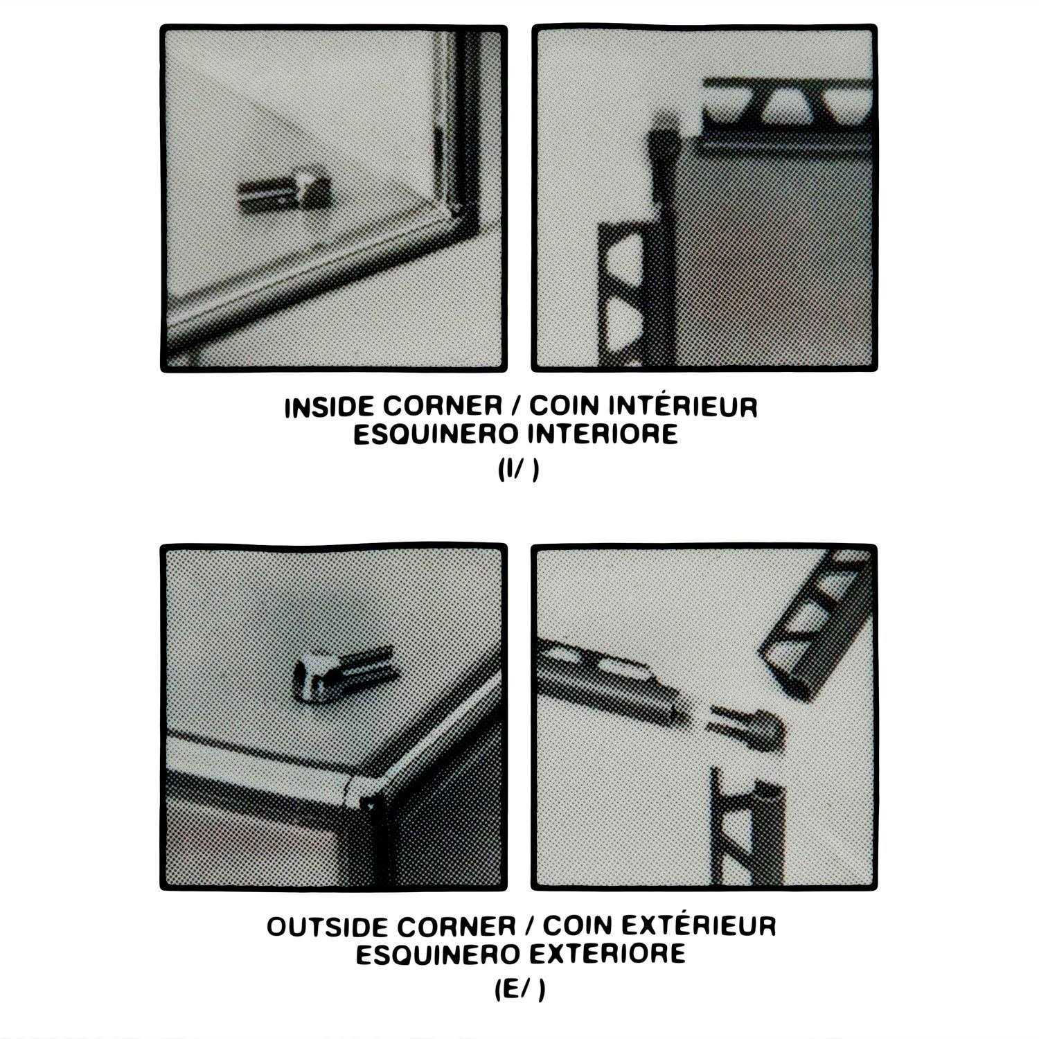 Schluter-Systems Rondec Satin Anodized Aluminum Outside Corner Tile Edge Trim - Cheap Fitting