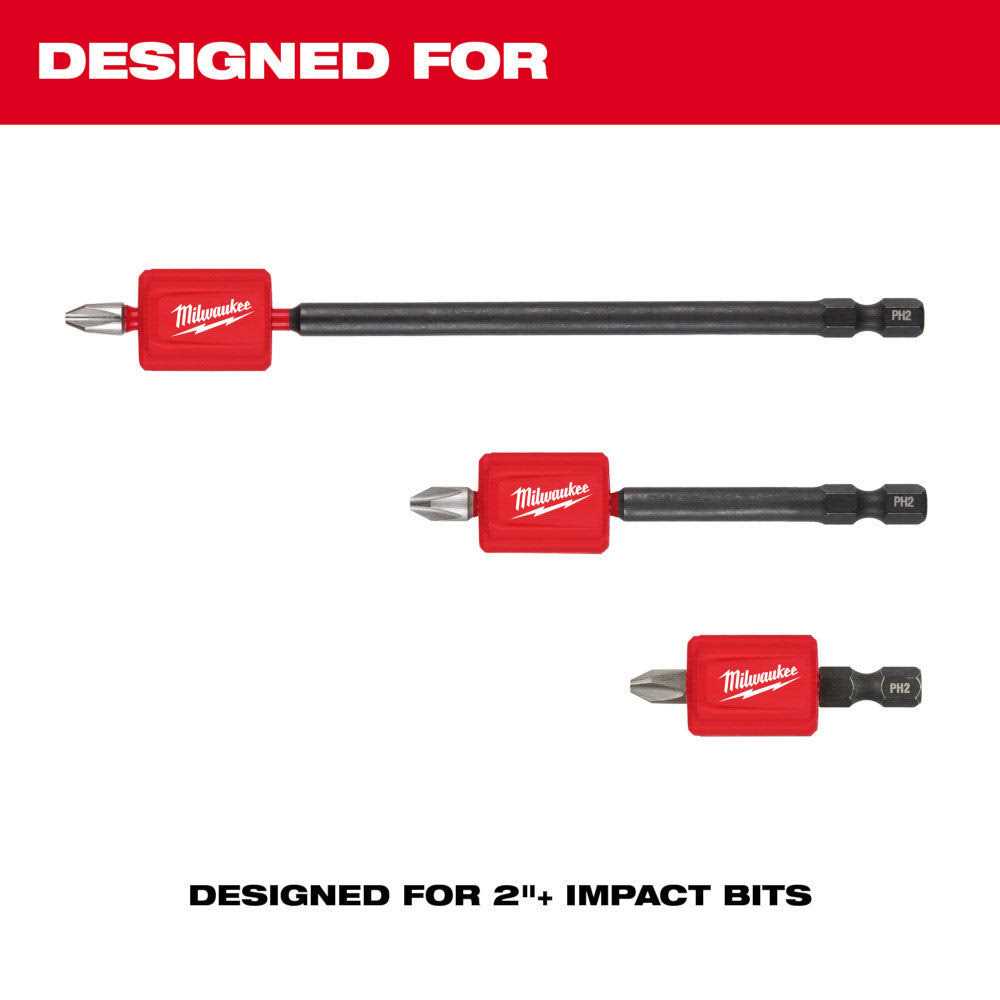 Milwaukee SHOCKWAVE Impact Duty Magnetic Attachment and PH2 Bit Set 48-32-4550 - Cheap Fitting