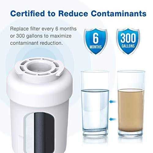 Waterspecialist MWF Refrigerator Water Filter Replacement for GE MWF SmartWater Mwfp - Cheap Fitting