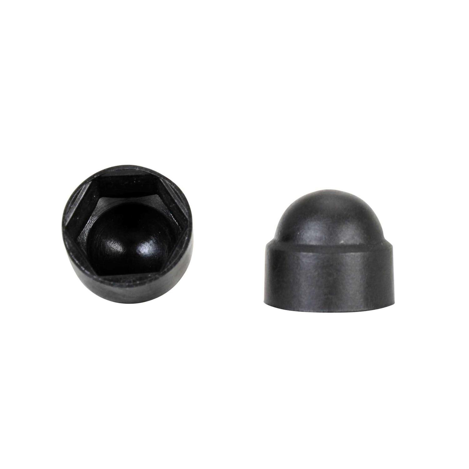 Vestil BC-BK-38-PK Black Plastic Bolt Caps Package 3/8 - Cheap Fitting
