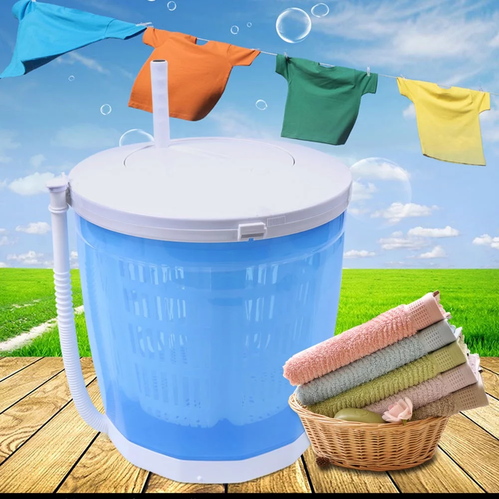 Wuzstar Portable Manual Dryer Mini Clothes Spin Dryer Machine Energy-saving 2kg/4.40lbs - Cheap Fitting
