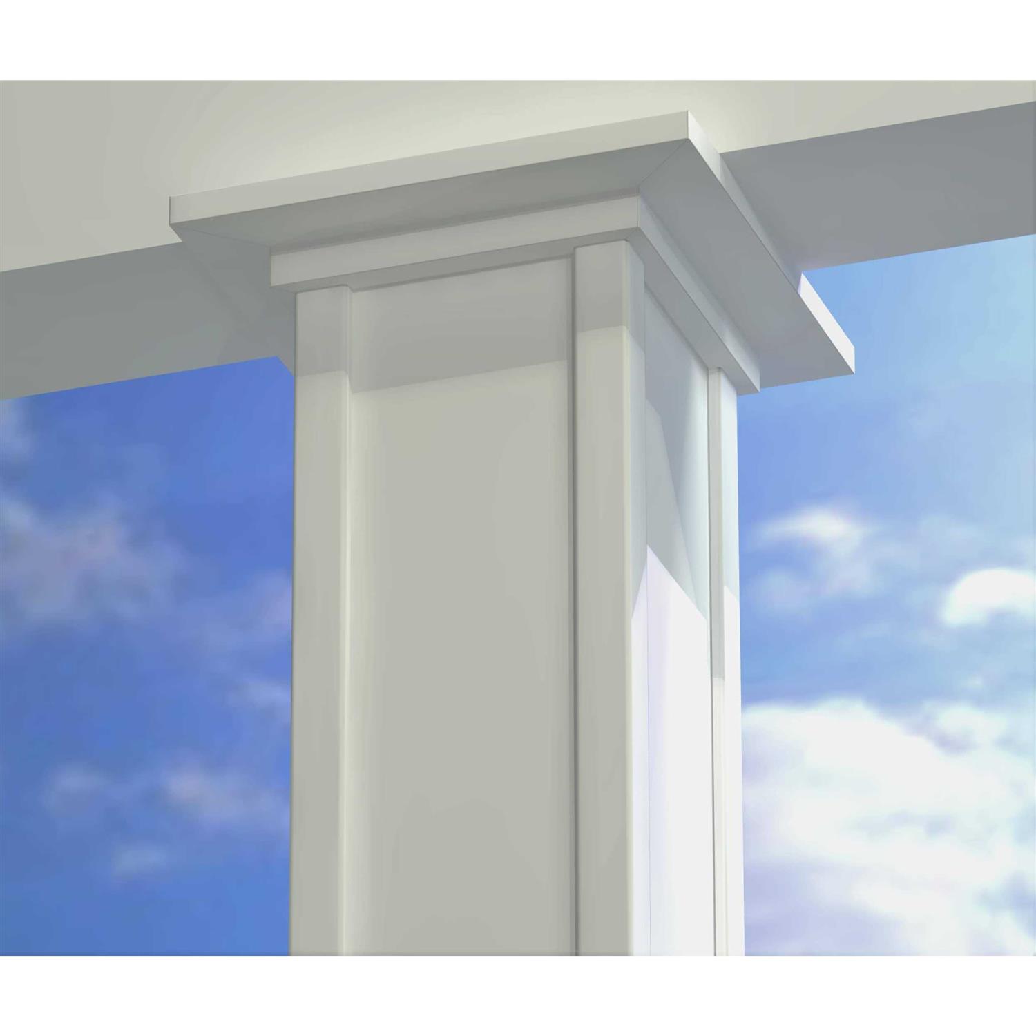 Unbranded Craftsman 3/4-in x 8-ft Finished Vinyl Cove Moulding L182021SC8 - Cheap Fitting