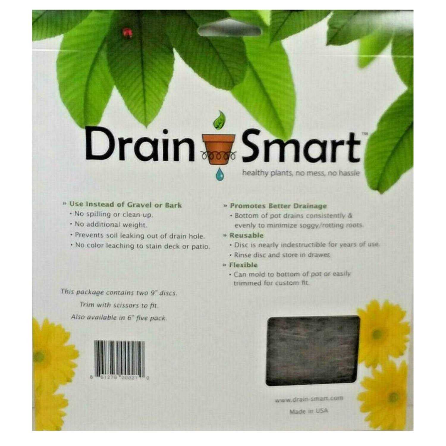 Drain-Smart 2-Pack Drainage Discs Perfect for Outdoor-Indoors - Cheap Fitting
