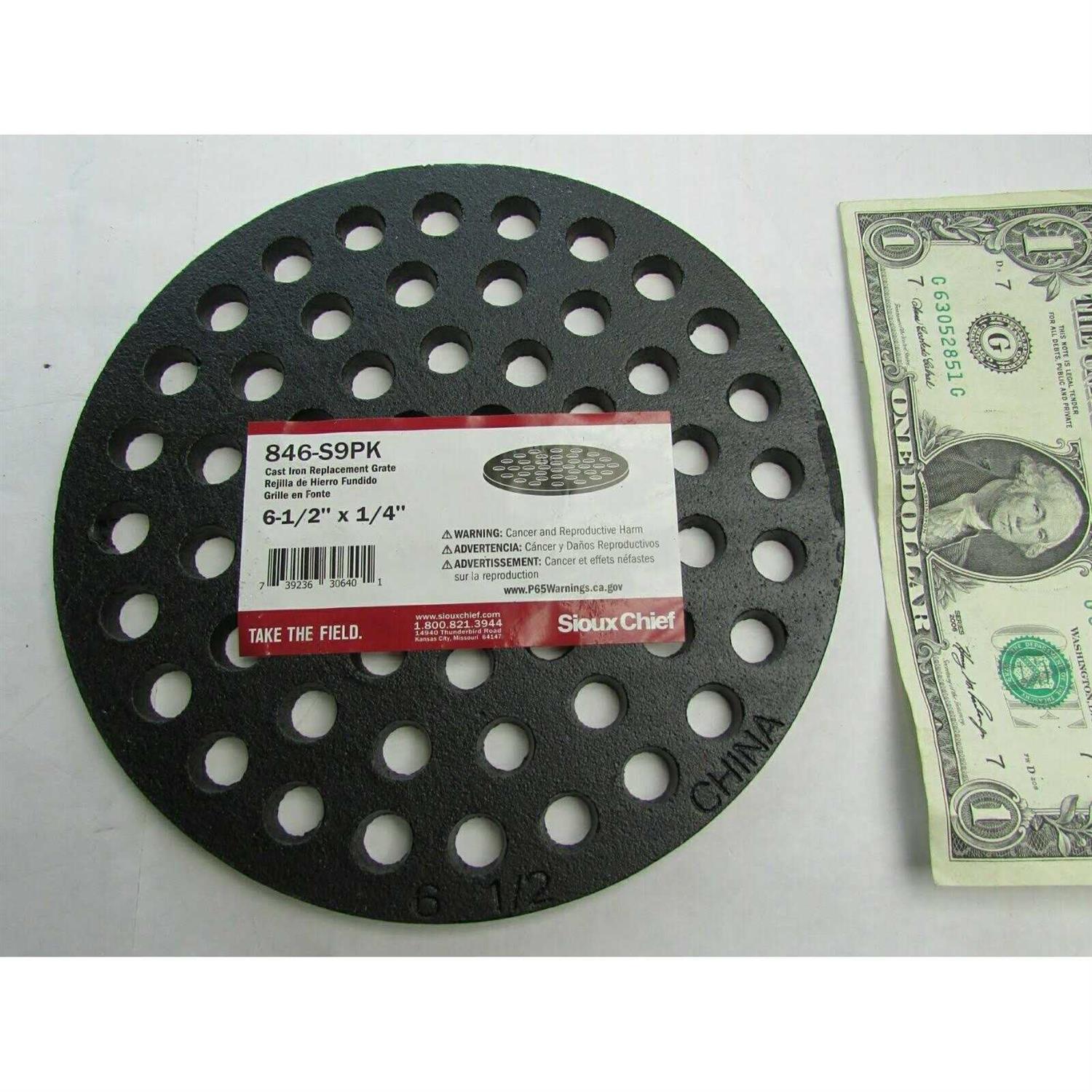 Sioux Chief Cast Iron Strainer 846-S9PK - Cheap Fitting