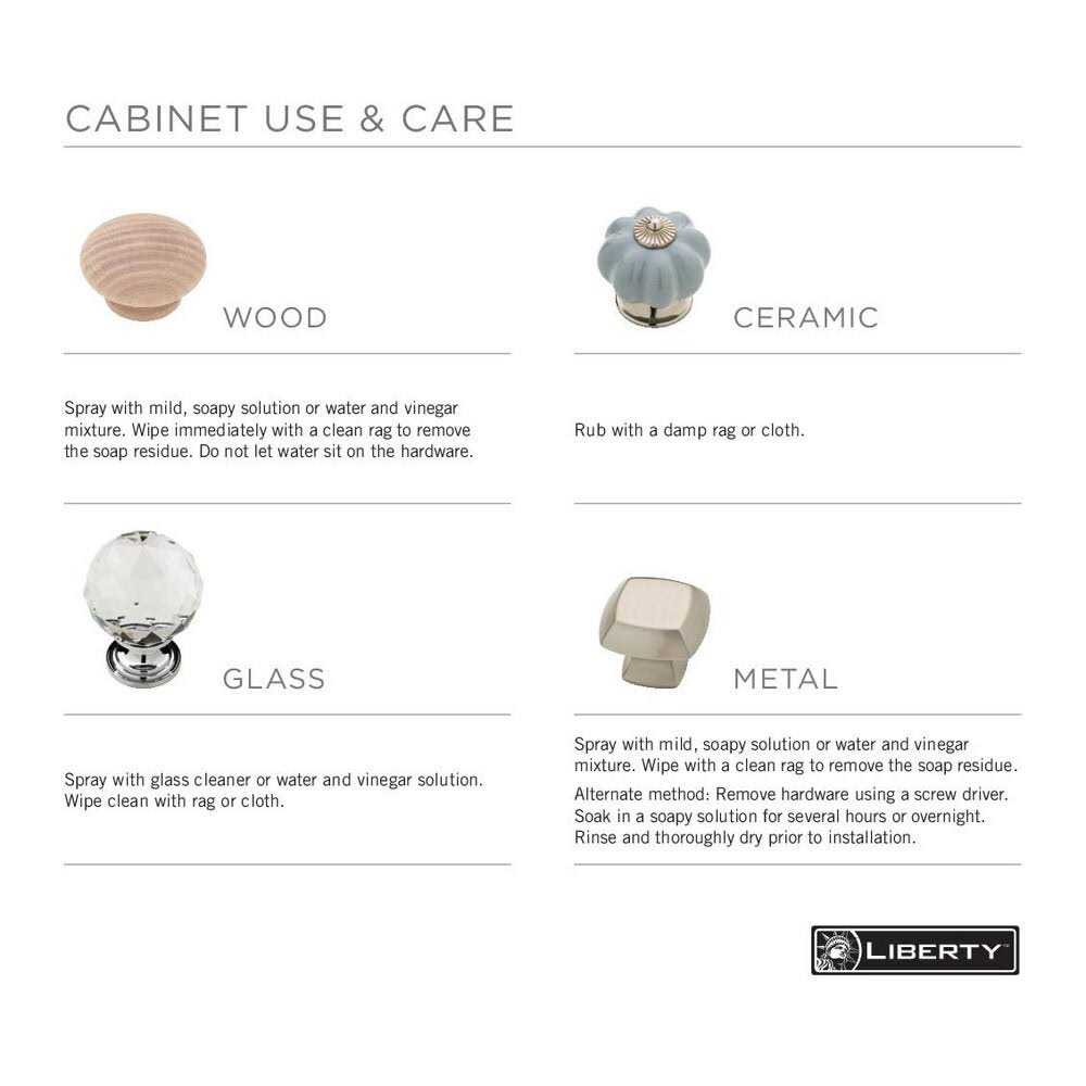 Liberty Hardware Mia Cabinet Knob - Cheap Fitting