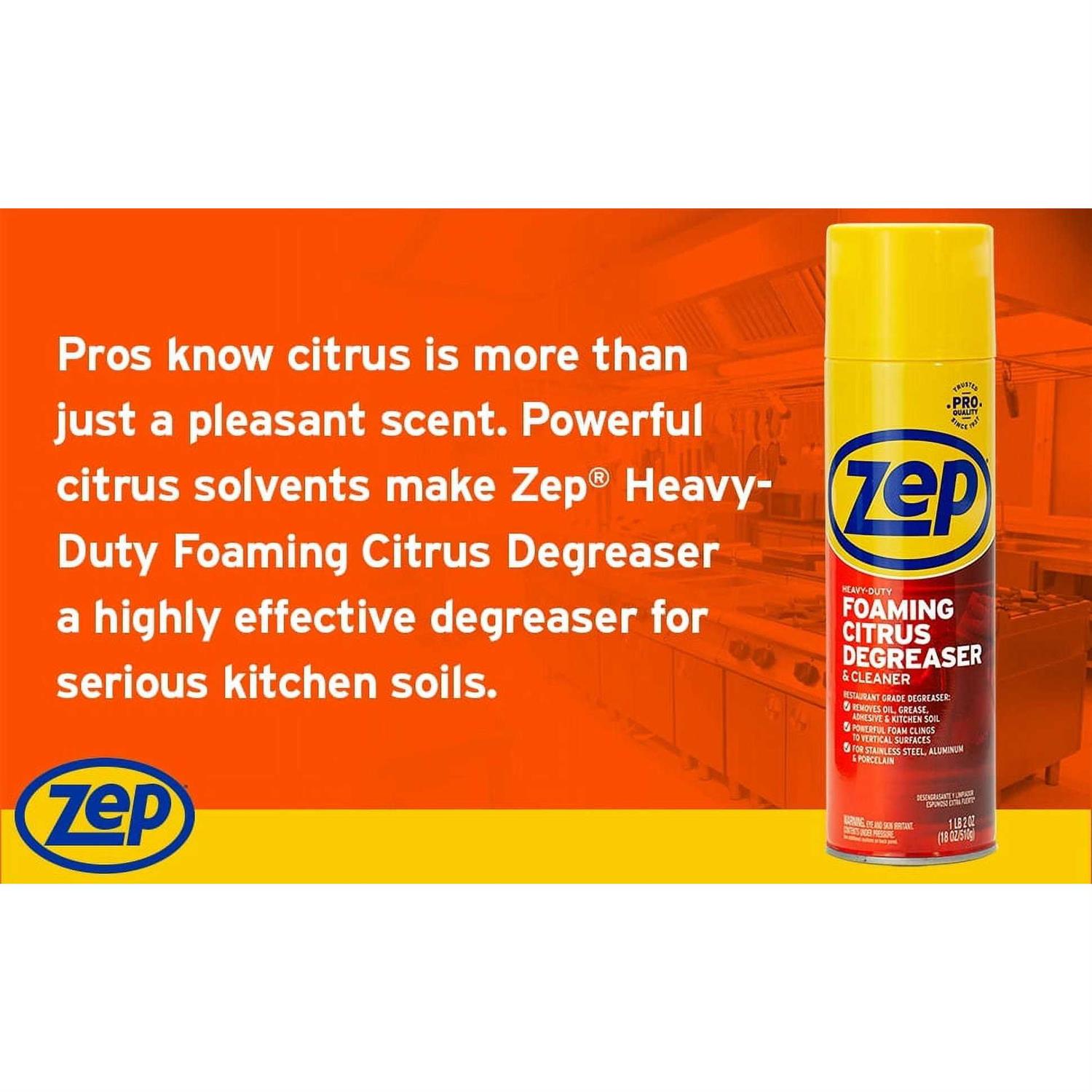 Zep Heavy-Duty Foaming Degreaser 18 - Cheap Fitting