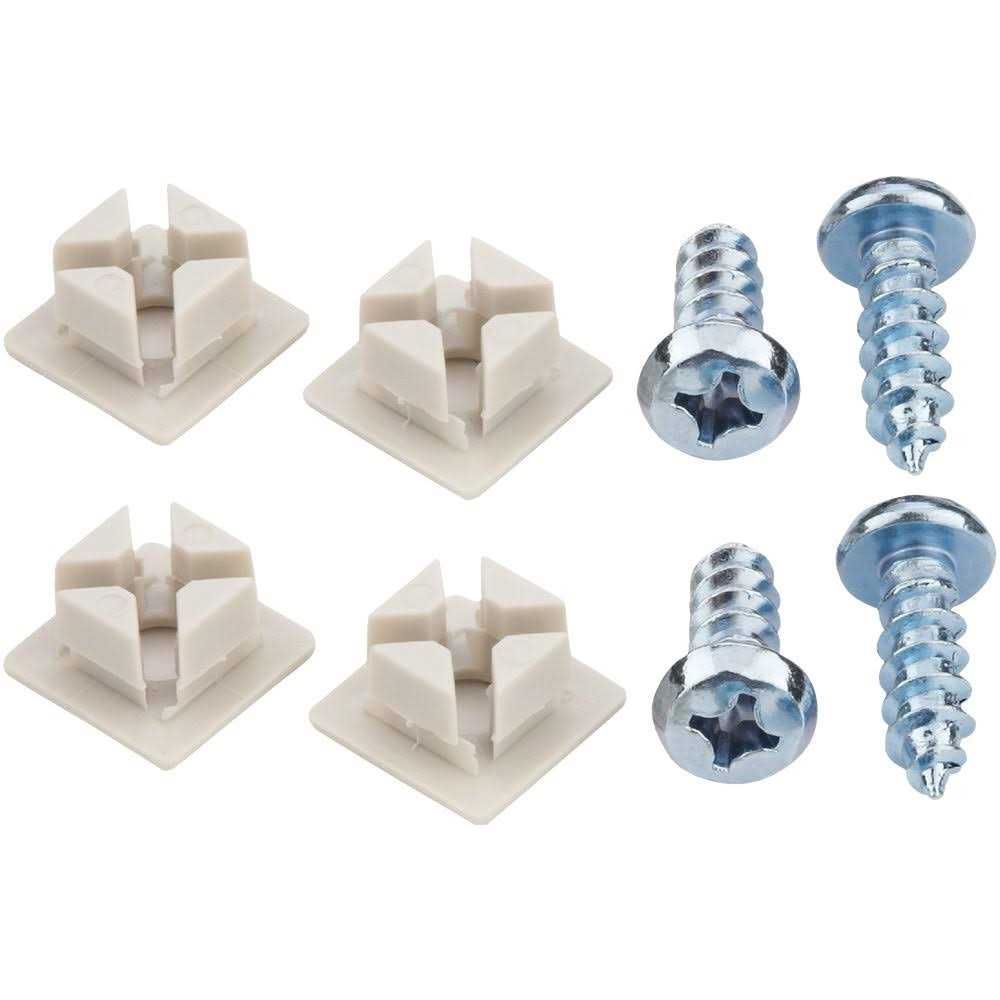 Custom Accessories License Plate Fasteners Silver Metal - Cheap Fitting