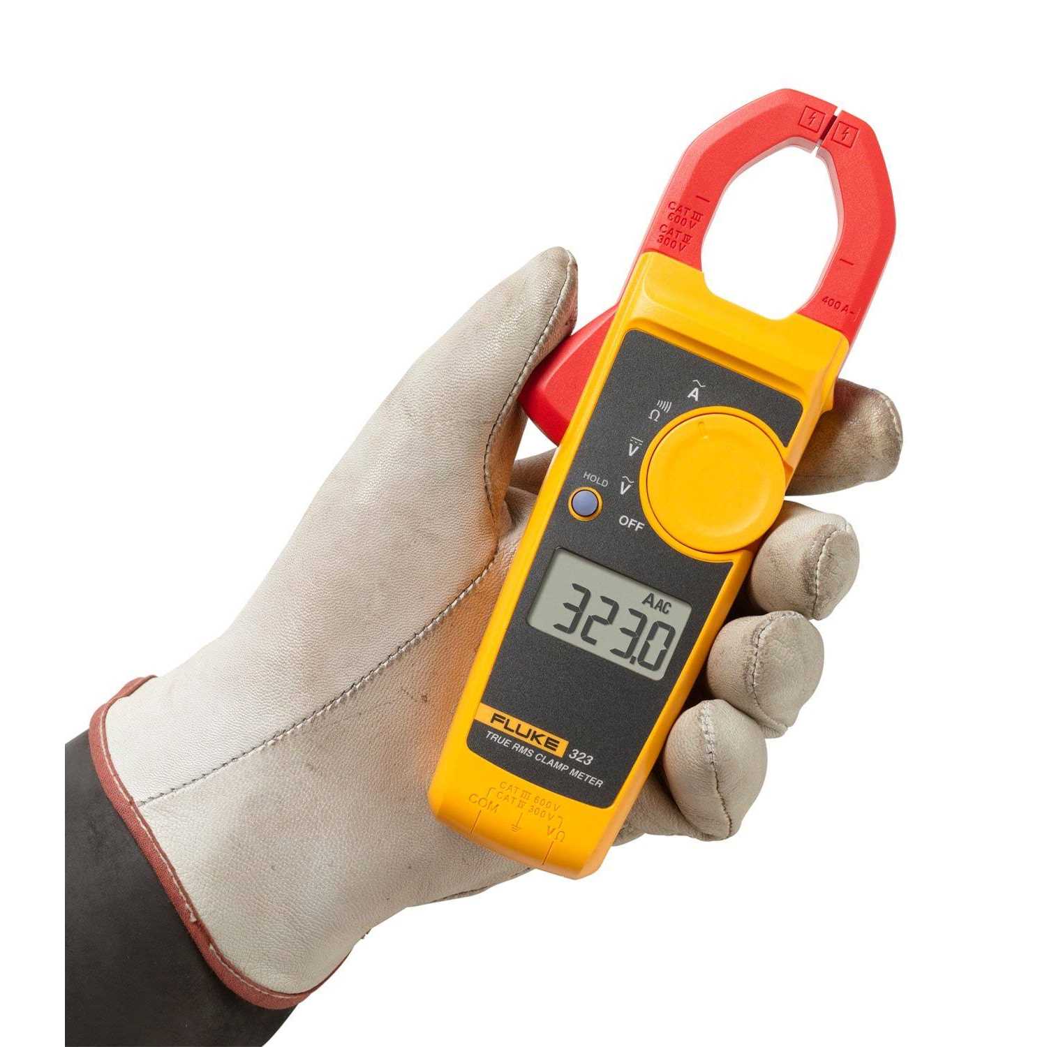 Fluke Digital Clamp Meter Multimeter 400 Amp 600-Volt FLUKE-323-LW - Cheap Fitting
