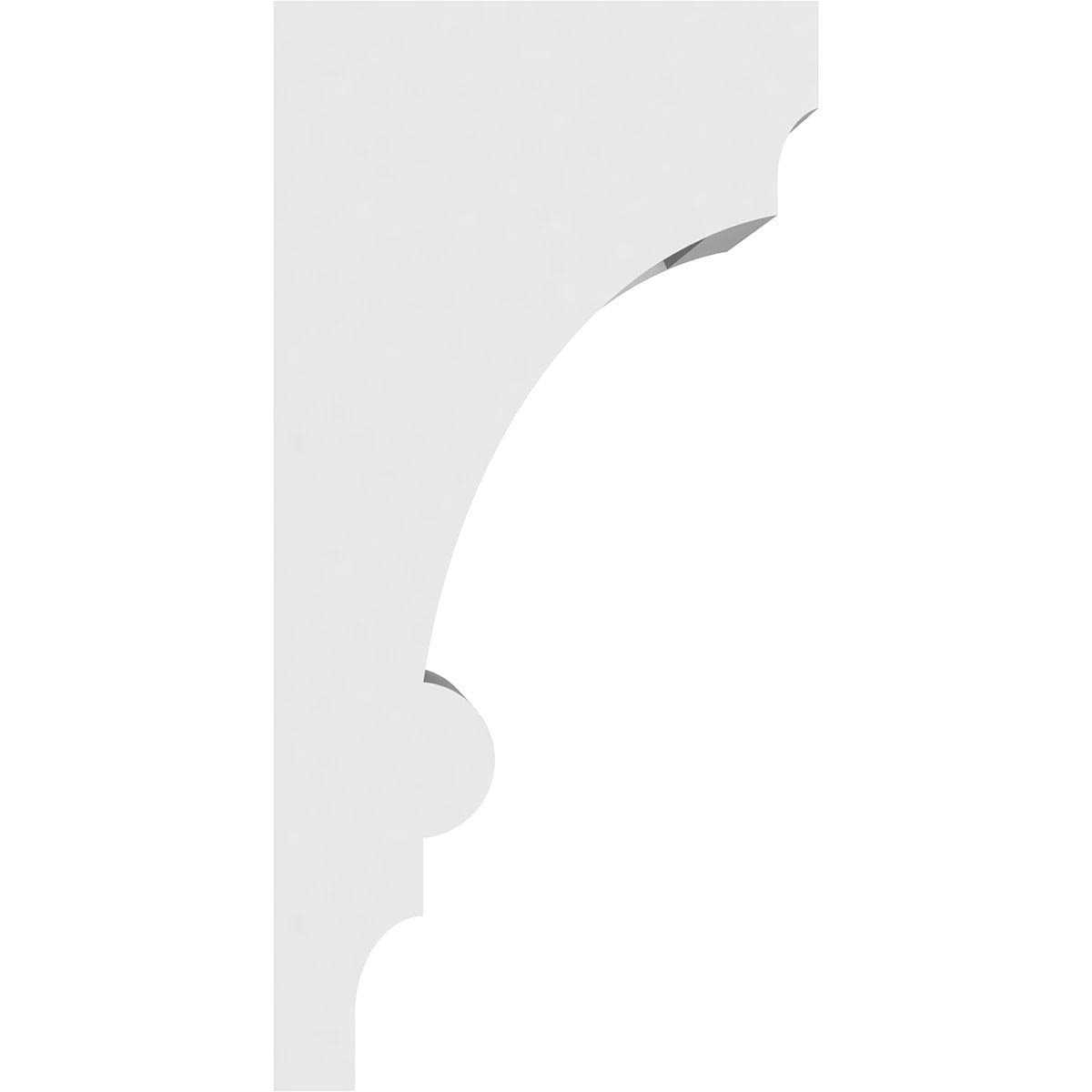 Ekena Millwork Standard Diane Architectural Grade PVC Corbel CORP - Cheap Fitting