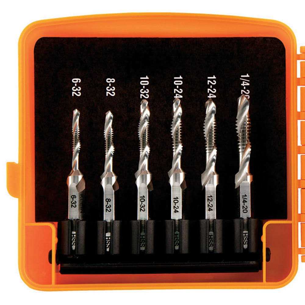 32217 Klein Tools Drill Tap Tool Kit - Cheap Fitting