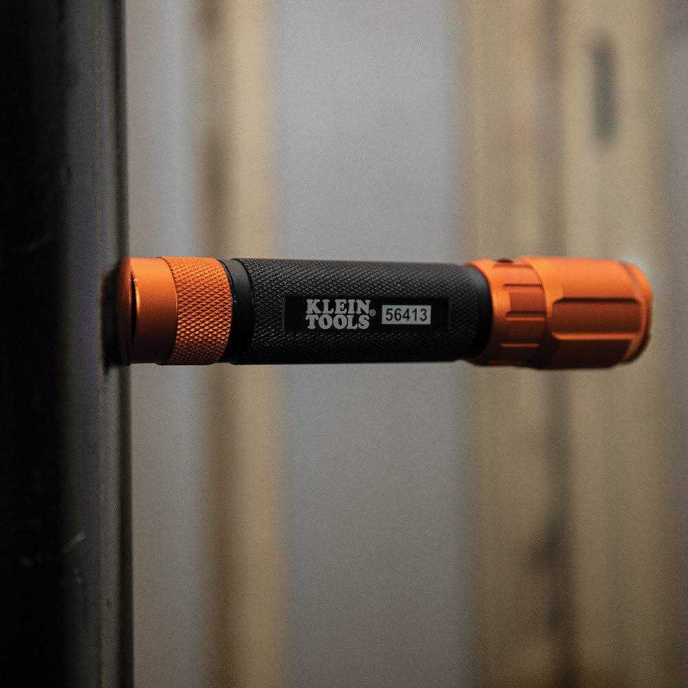 Klein Tools 56413 Rechargeable 2 Color LED Flashlight with Holster - Cheap Fitting