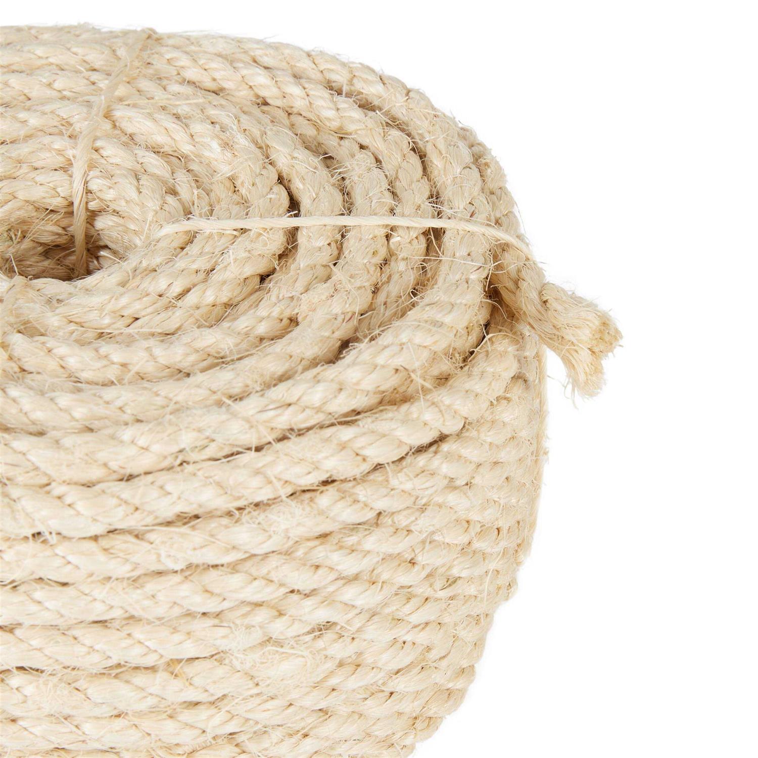 T.W. Evans Cordage Twisted Sisal Rope - Cheap Fitting