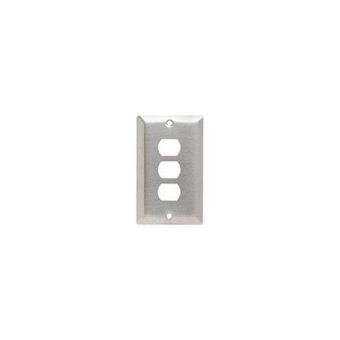 Pass & Seymour White 1 Gang Plastic Despard Wall Plate 1 pk - Cheap Fitting