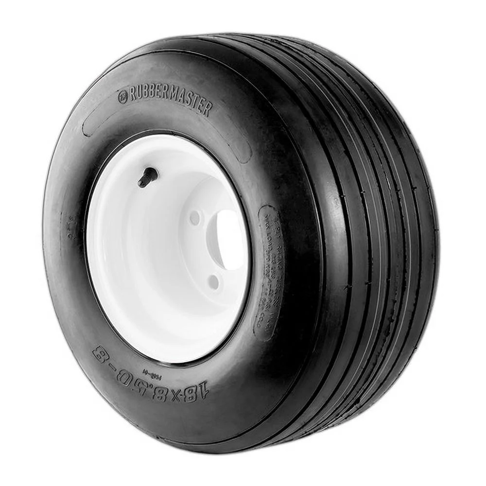 RubberMaster Rib S317 18/8.50-8 B Tire - Cheap Fitting