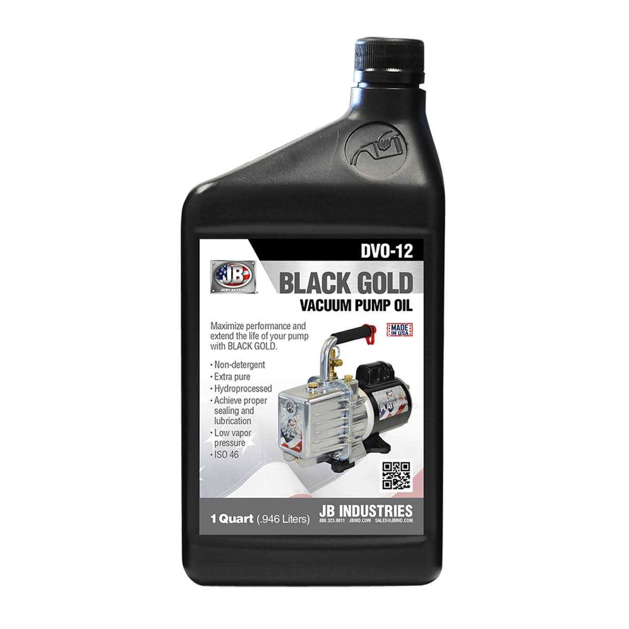 Jb Industries Vacuum Pump Oil DVO-12 - Cheap Fitting