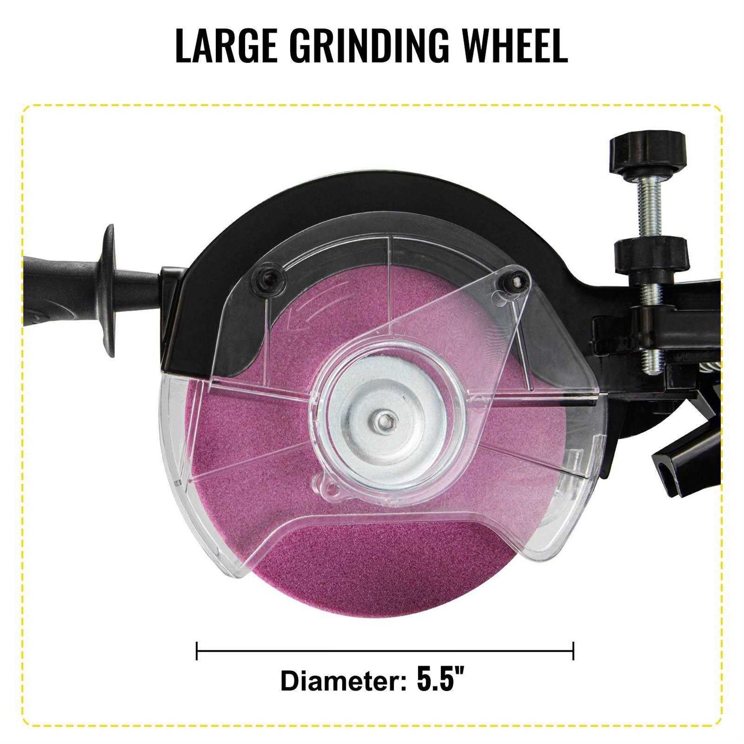 VEVOR Chainsaw Sharpener 230W Professional Multi-Angle Adjustable Chain Grinder 3000RPM MLJ00000000000001V1 - Cheap Fitting