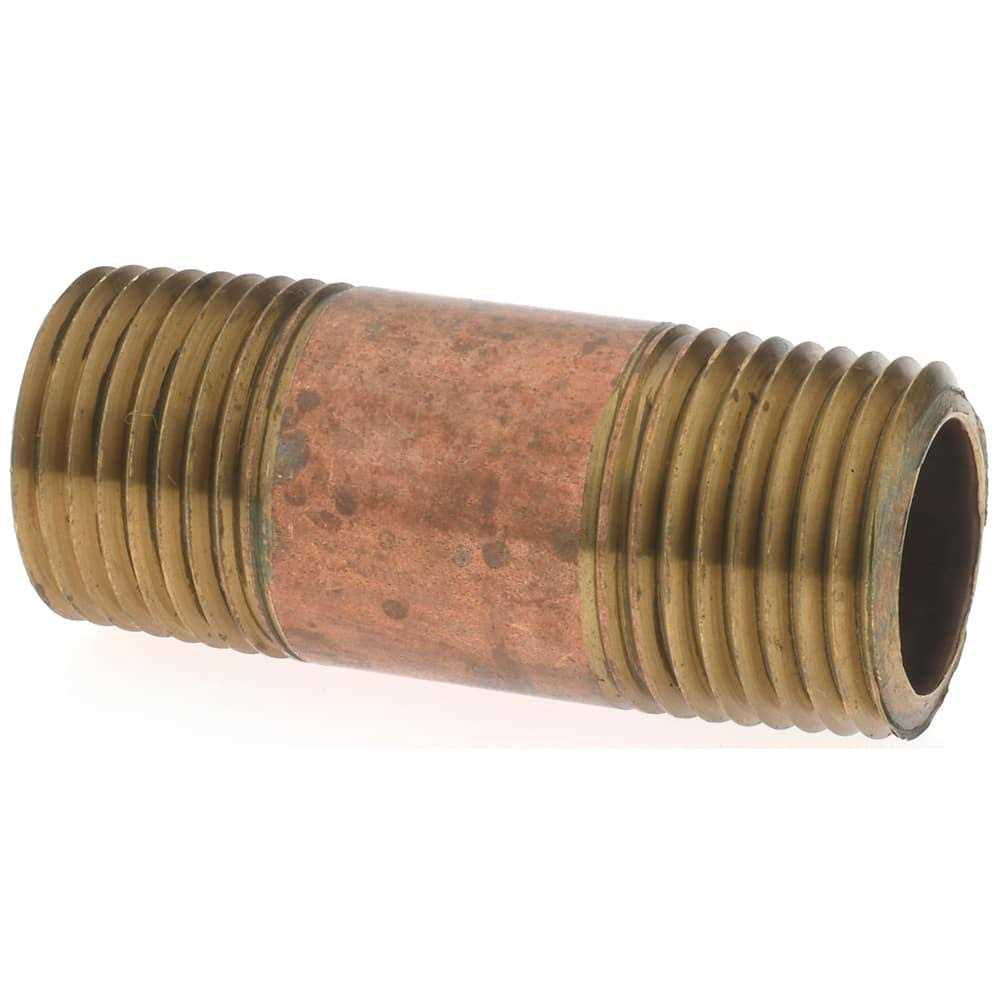 Merit Brass Lead Free Red Brass Pipe Nipple - Cheap Fitting