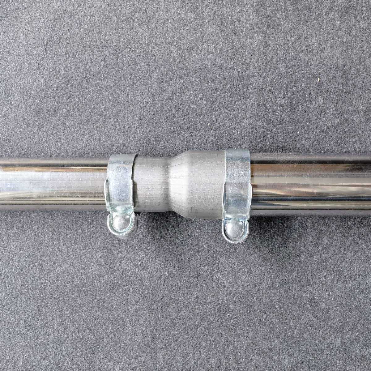 Peastorm 2.5 Exhaust Adapter Id 2.5 Exhaust Reducer Connector Pipe with Clamp - Cheap Fitting